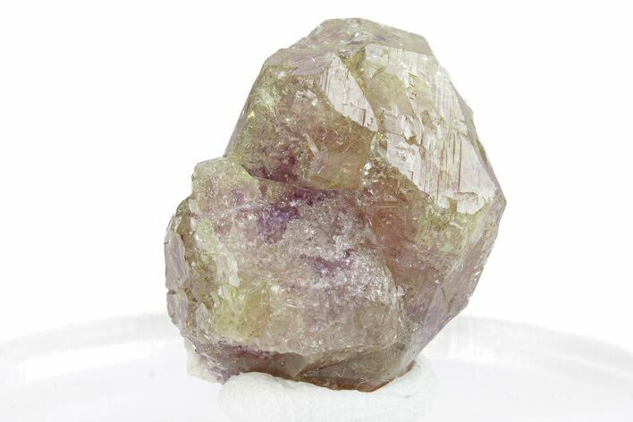 Purple/Green Vesuvianite Crystal - Jeffrey Mine, Canada #287071